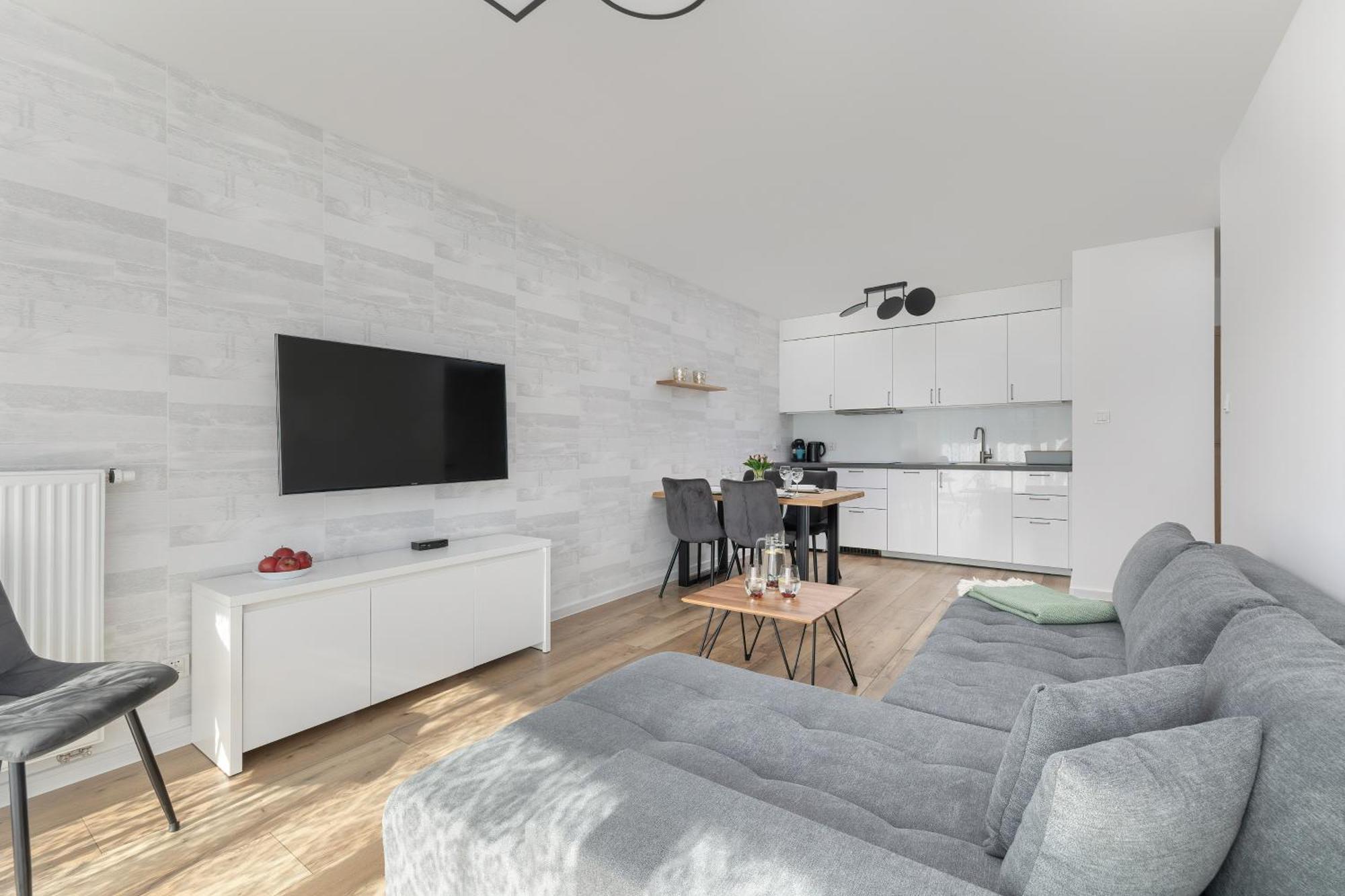Apartment Wellness & Riverfront With Parking By Renters Dziwnow