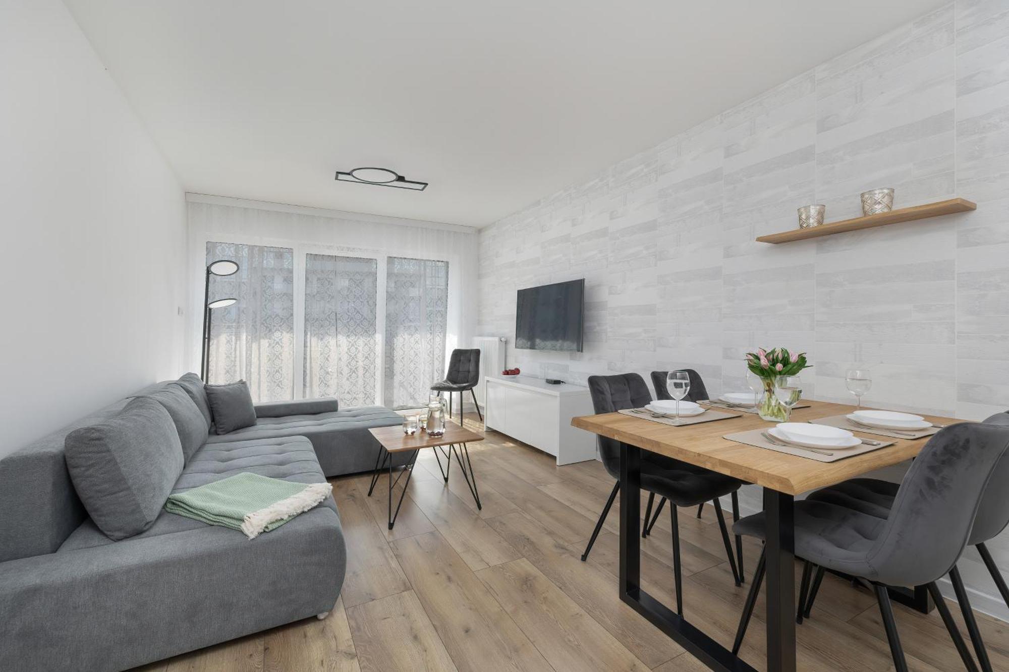 Apartment Wellness & Riverfront With Parking By Renters Dziwnow